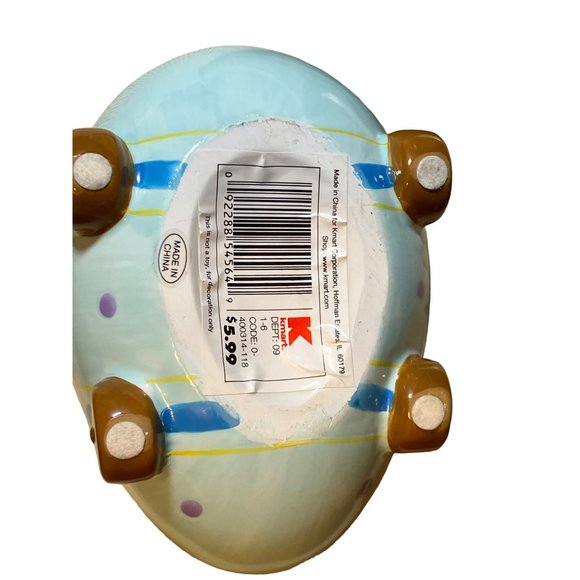 Easter Bunny in Egg Shaped Car Treat Jar Decor - Picture 10 of 12